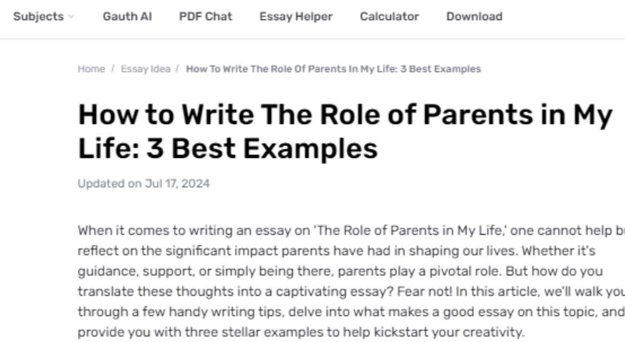 How do parents affect my sense of self-worth?